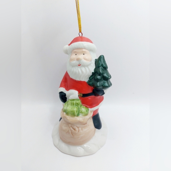 Santa Bell Christmas‎ Ornament Collectible - Picture 2 of 7
